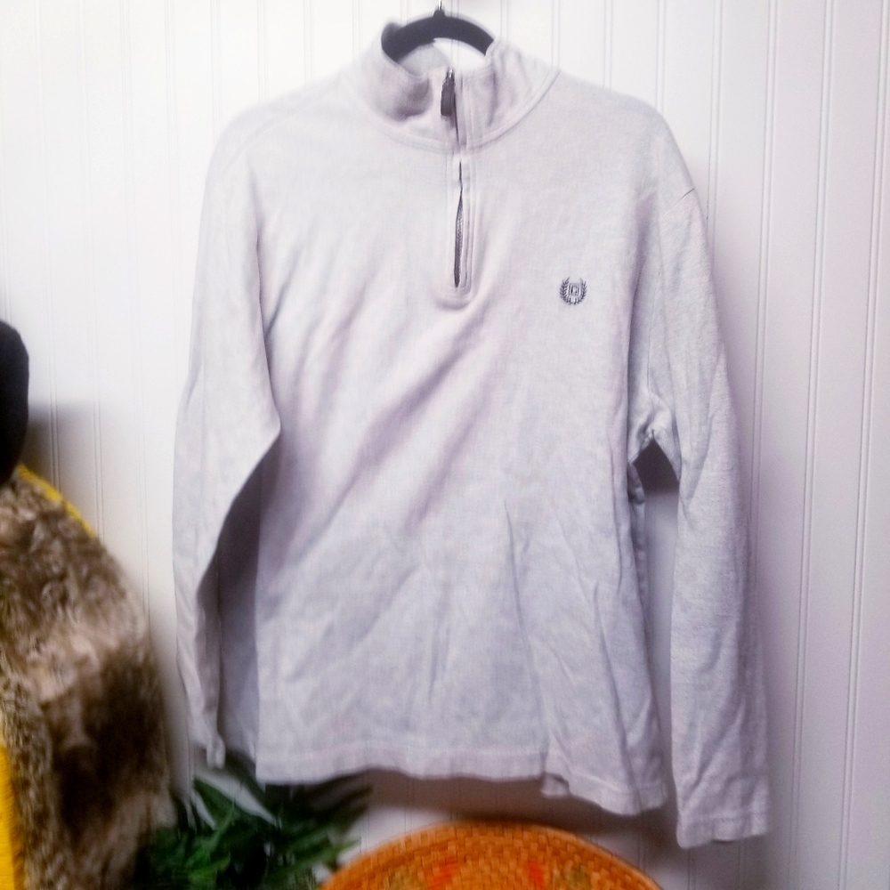 Men’s XL Grey Chaps Pullover Sweater Size XL
